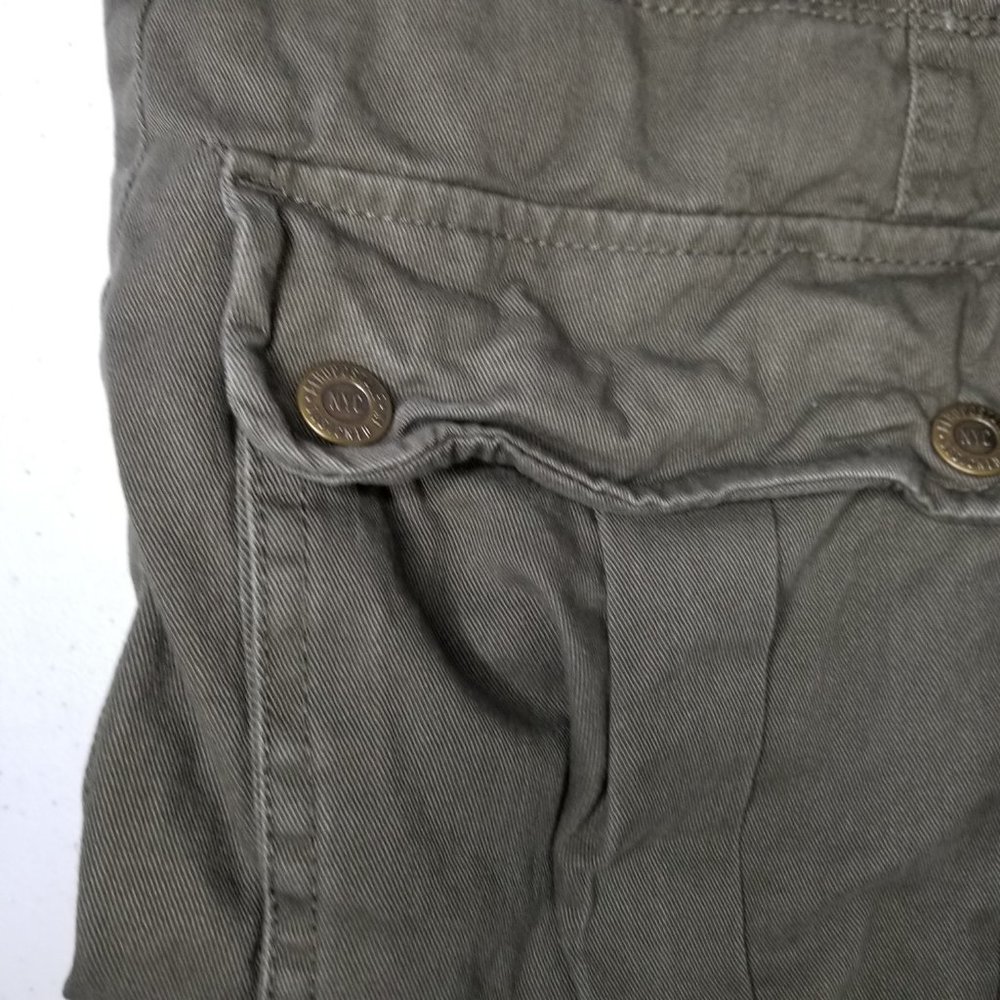 Aeropostale Designed In NYC Women’s S Small hooded Forest Green utility jacket. - Picture 4 of 10